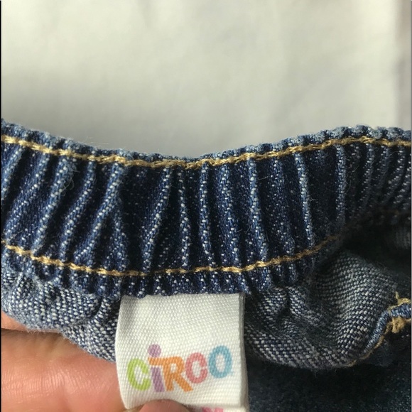CARTERS stretch pants & CIRCO jean skirt 6M - Picture 5 of 10